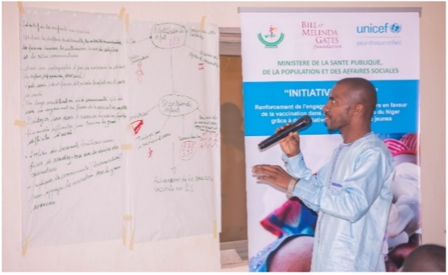 Ideation session with one of the mobilisers