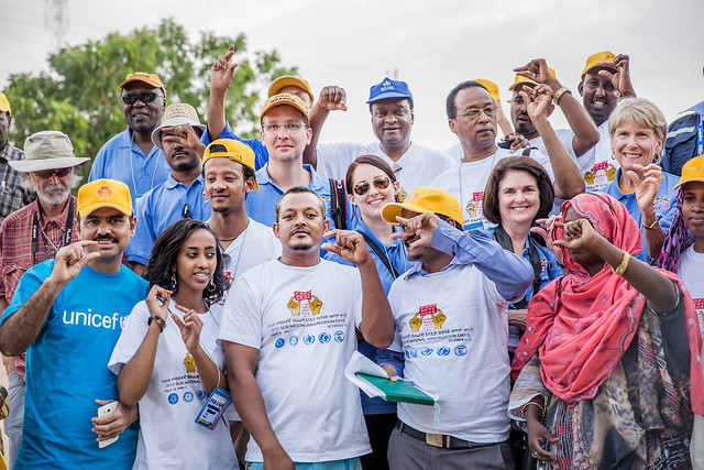 Ethiopia UNICEF team