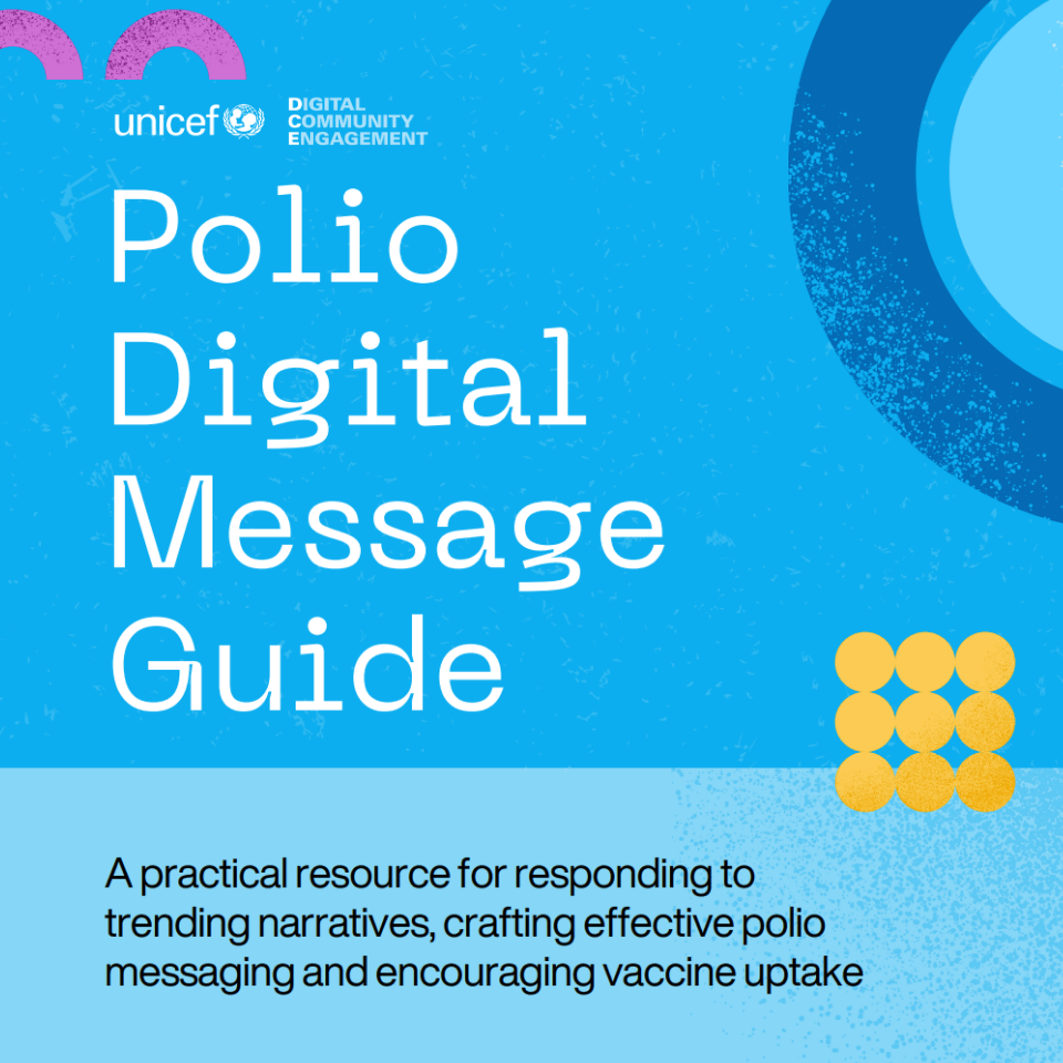 Polio Digital Message Guide Polio Digital Message Guide