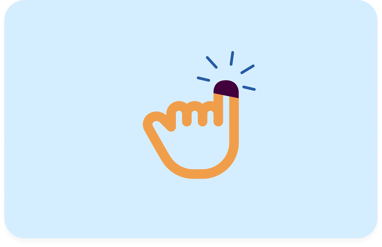 finger mark icon