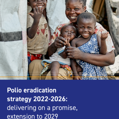 Polio eradication strategy 2022-2026: delivering on a promise, extension to 2029_cover