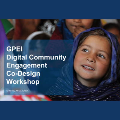 GPEI DCE Co-Design Workshop in Afghanistan