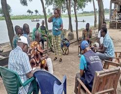 Overview of participants in the FG at GBODJE in Avogbodji (Aguégués). ©Photo Dr. Philippes Tognissou, SBC Consultant